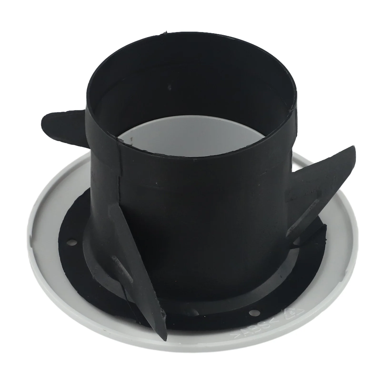 Round ABS Vent Cover for Interior Wall Use with Removable Front Panel Facilitating to Ductwork During Routine Maintenance