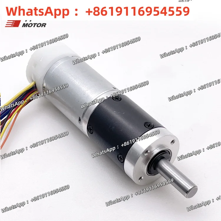 24Mm DC brushless gear motor with incremental encoder 12V brushless gear motor GMP24-TEC2430-2455-51-20D-1024MR