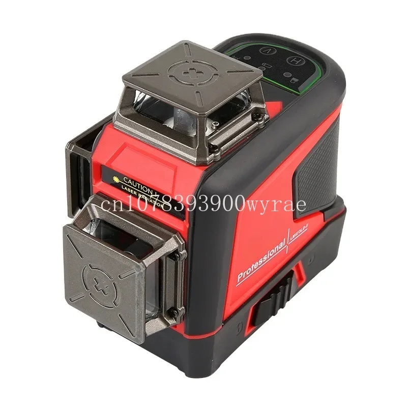 LM573LD-II Laser Level Green 12Line Self Leveling Remote Control Horizontal Vertical Cross Green Beam Laser Leveler