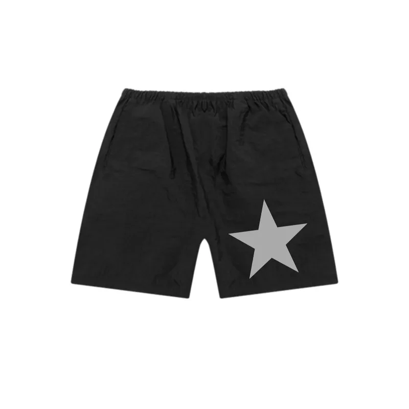 YE LIVE MERCH Kanye West Tour Graphic Shorts for Men Women Summer Quickly Dry Shorts Y2K Loose Oversized Hip‑Hop Streetwear