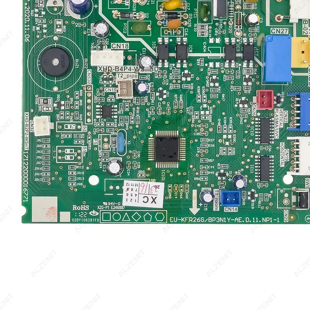 New For Midea Air Conditioner Indoor Unit Control Board EU-KFR26G/BP3N1Y-AE.D.11.NP1-1 PCB 17122000016771 Conditioning Parts