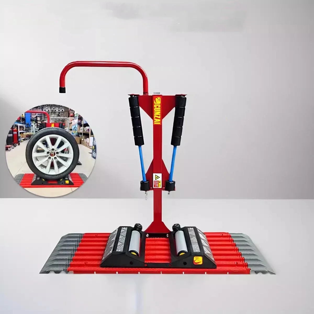 

Upgrade Car Hub Tire Cleaning Rack Car Wash Beauty Repair Tire Repair Tool Rubber Cleaning Decontamination Coated Tire Rack