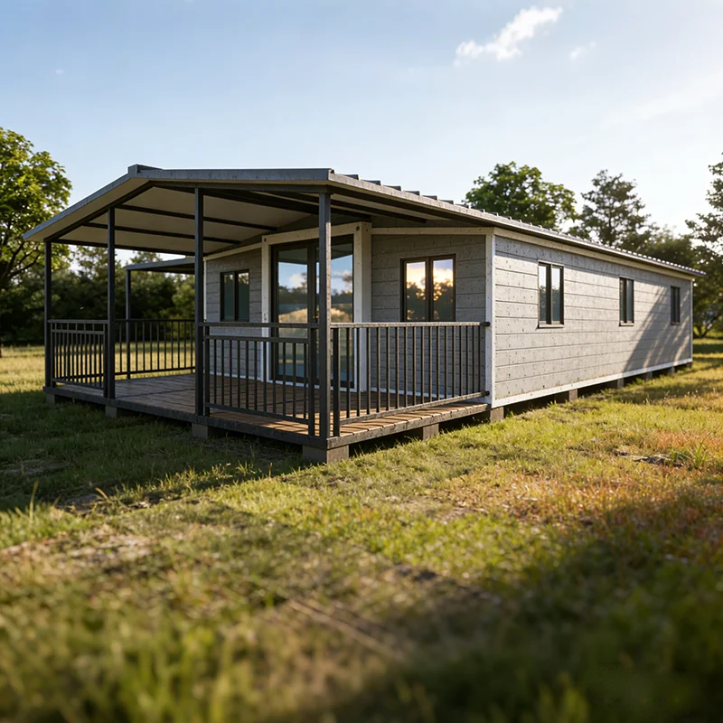 20ft/40ft Expandable Double-sided Extended Container House Three Bedrooms Two Bathrooms Luxury Apartment and Office Residence