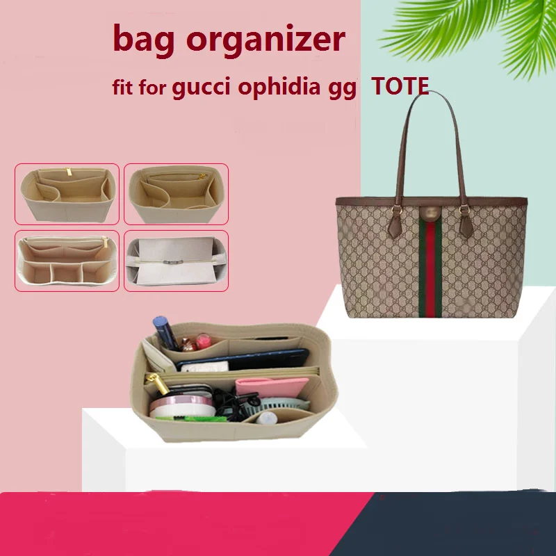 Bolsa interior organizadora para Gucci Ophidia GG, organizador de bolsas pequeñas y medianas, divisor, compartimento Protector para moldeador