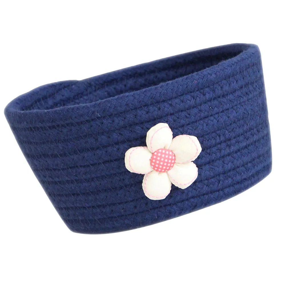 

Cotton Rope Storage Basket Desktop Organizer Small Baskets Laundry Shelf Thread Container Home Use Portable Compact