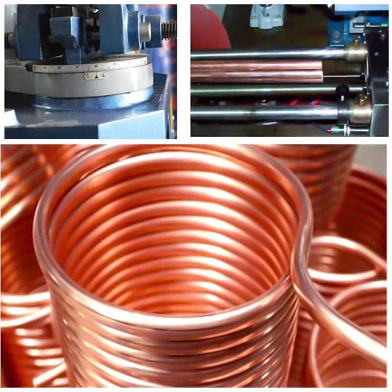 Copper Tube Air Conditioning Copper Pipe Soft Tube 99.9% T2 Copper Coil