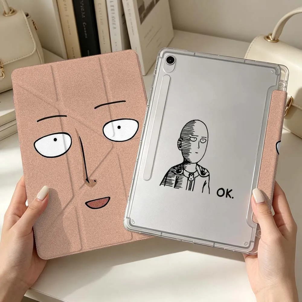 One Punch Man Soft For Samsung Galaxy Tab S6 S7 S8 S9 S10 A8 A9 A11 Lite FE Plus 3Y Tablet Case