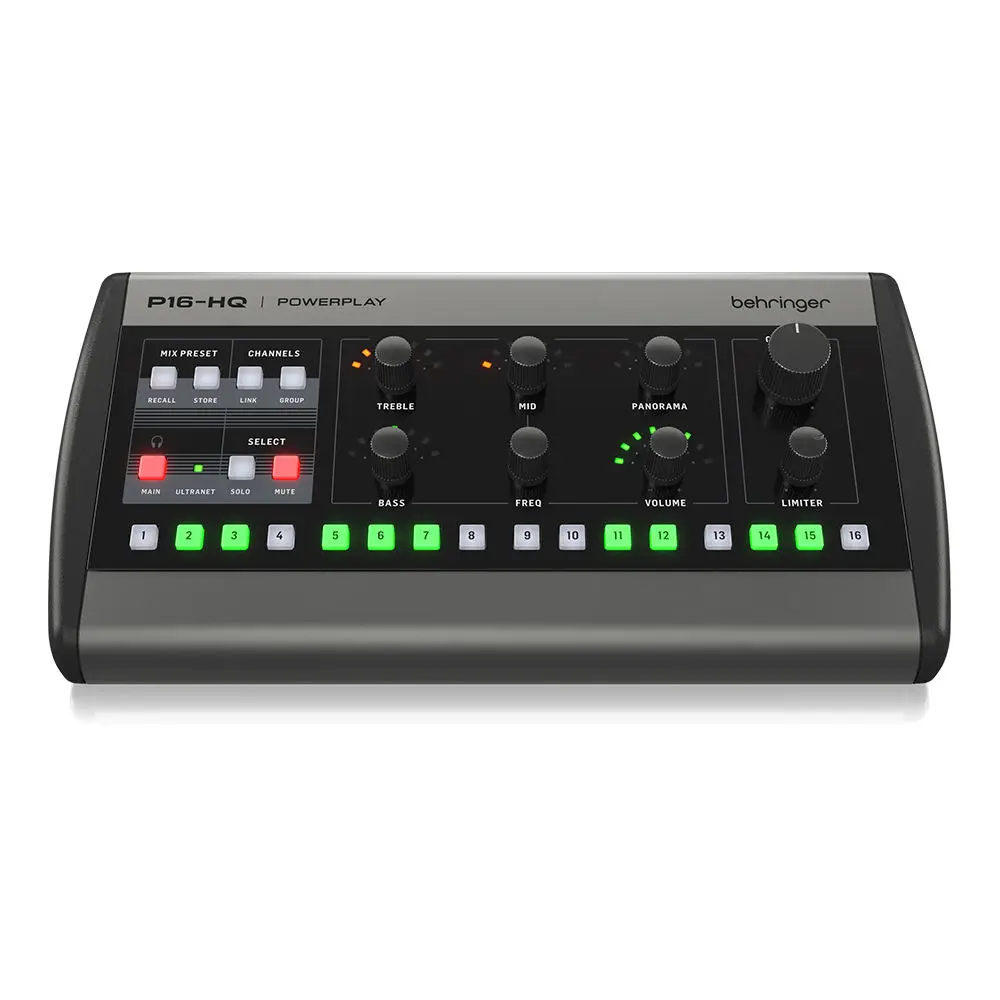 P16-HQ 16-Channel Digital Personal Mixer Pa System Music Equipment Ear Return Controller Distributor