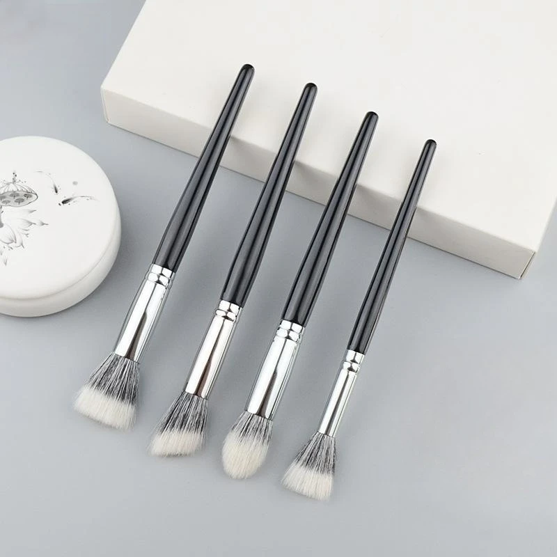 Stippling Highlight Makeup Brushes Blush Goat Hair Multifunctional Beauty Foundation Make Up Brush Tools