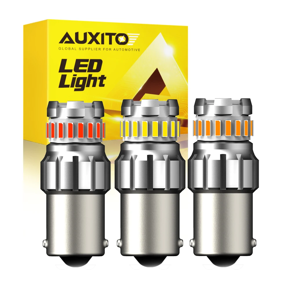 �y�Z�[�����zAUXITO 2x S25 1156 BA15S P21W 1157 P21/5W LED���C�g �Ԕ���DRL BAY15D T25 3157 �|�W�V�����V�O�i�������v�o���u �u���[�L���C�g