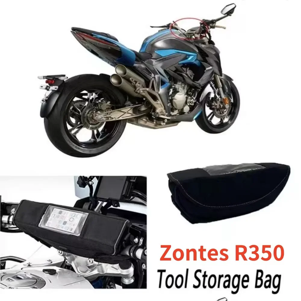 Suitable for Zontes R350 350R 350R1 350R2 350 R1 R2 摩托车配件 防水防尘 Handlebar Storage Bagjuk