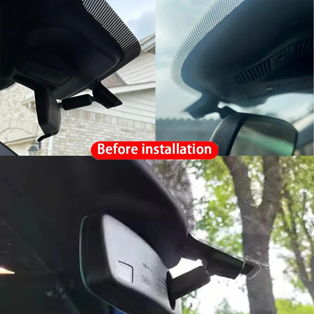 for Lincoln Nautilus Navigator L Aviator Corsair U540 U554 U611 U625 4K 2160P Front Rear Camera Dash Cam Wifi Plug and Play