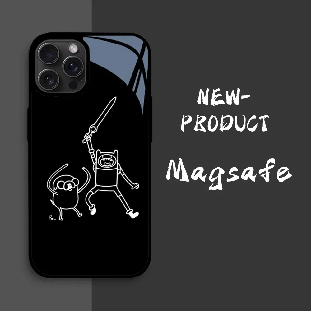 A-Adventure Time M-Marceline Phone Case For IPhone16 15 14 13 12 11 Pro Xs Max Mini XR X 7 8 Plus Luxury Mirror Hard Funda