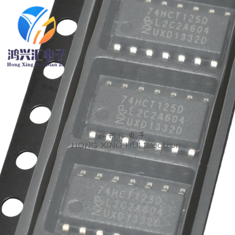 New/Original 74HCT125D 74HCT1250 SOP14 Buffer, Non-Inverted