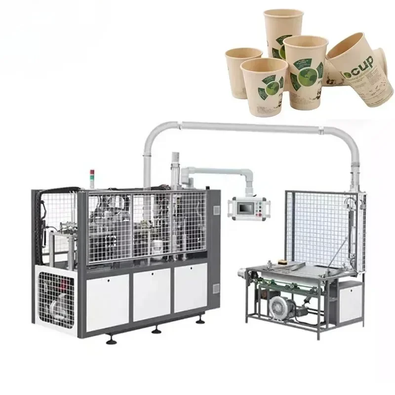 

Hot Sale Disposable Paper Cup Line New High Speed Automatic Paper Cup Making Machine Fully Automatic Coffee Cup Making Machine