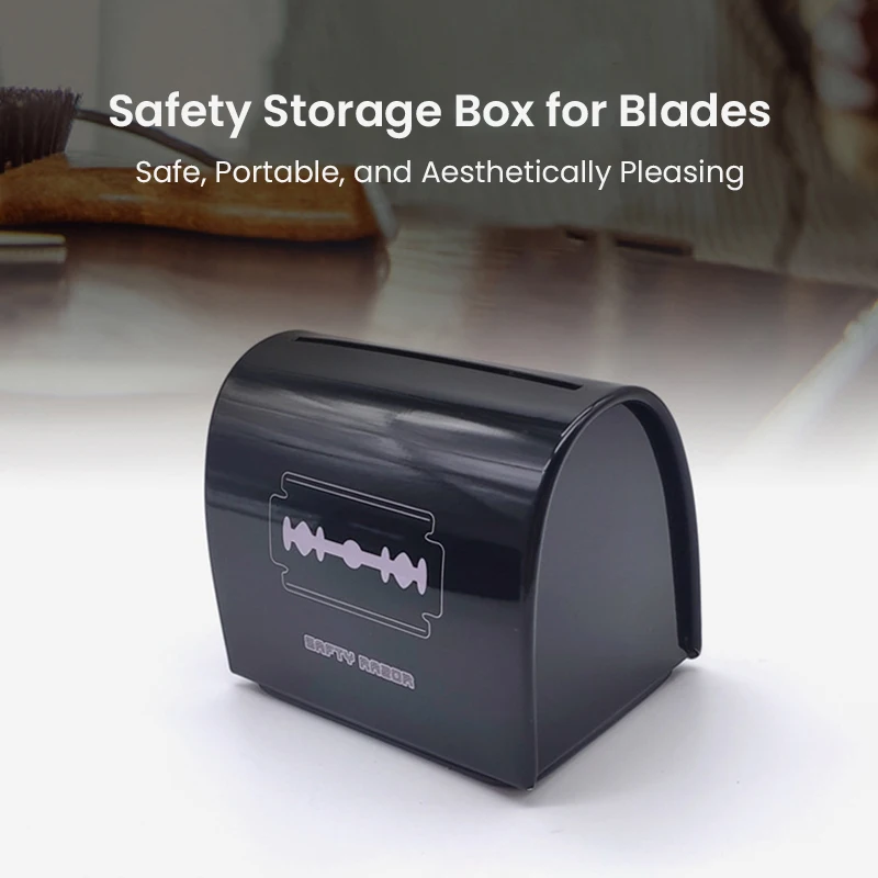 صندوق تخزين إعادة تدوير الشفرة للاستعمال مرة واحدة، صندوق معالجة شفرة النفايات، صندوق إعادة تدوير الشفرة، ملحقات محل الحلاقة #4