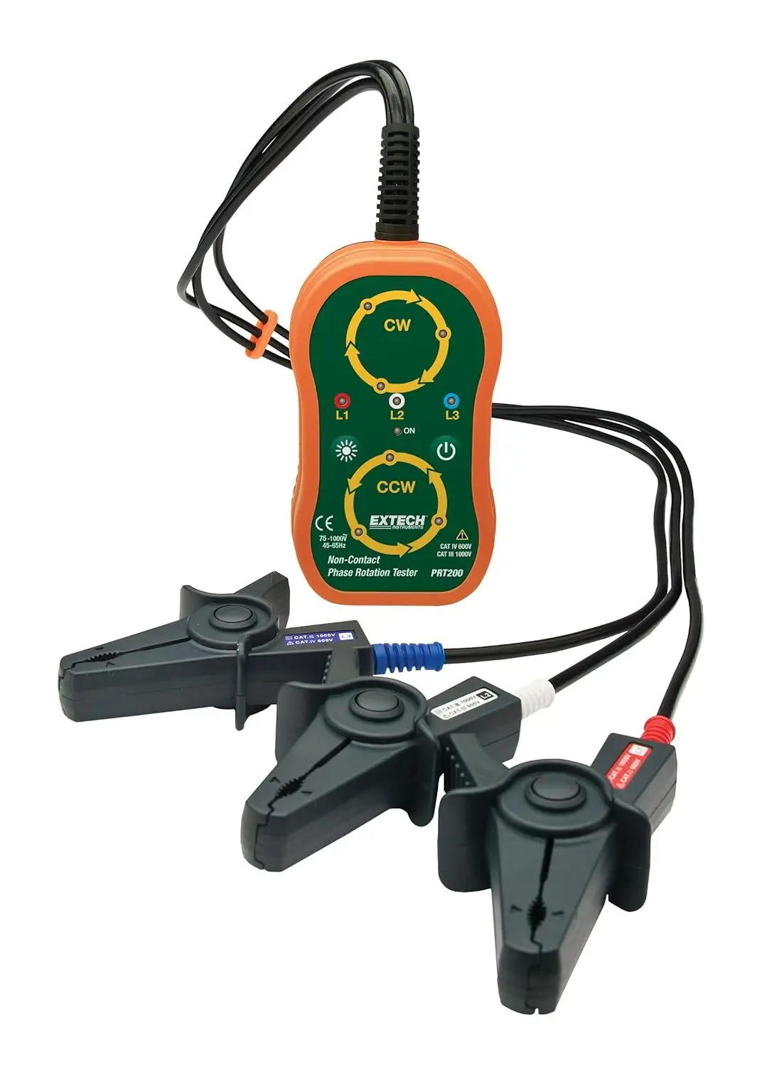 Non-Contact Phase Sequence Tester Tools ET600 Multimeter, Megohmmeter Insulation Tester, 4000 Ohms