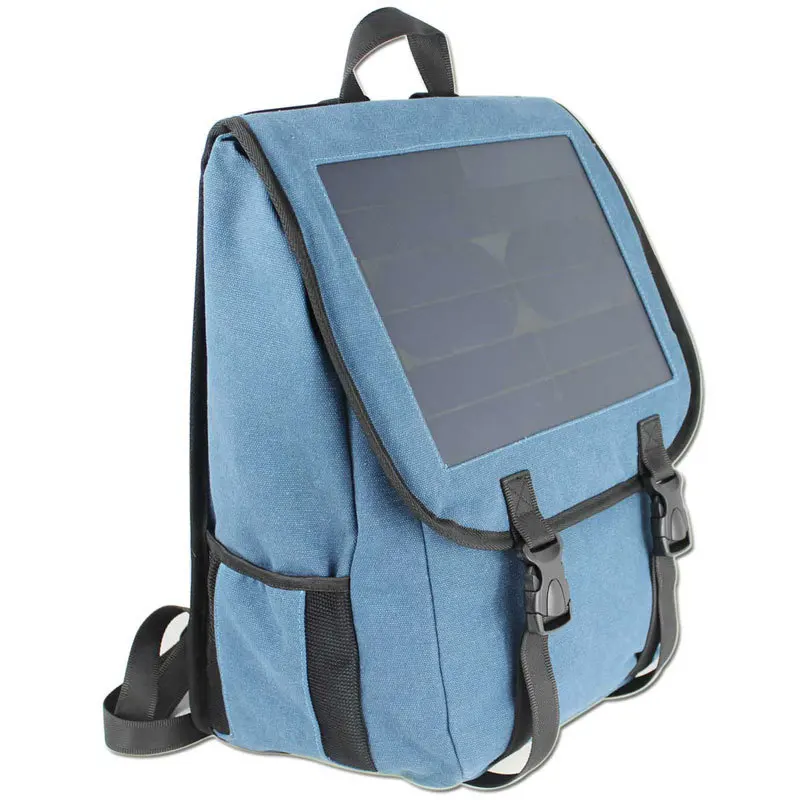 Solar emergency charging backpack, outdoor sports waterproof backpack, large capacity wear-resistant business commuter backpack