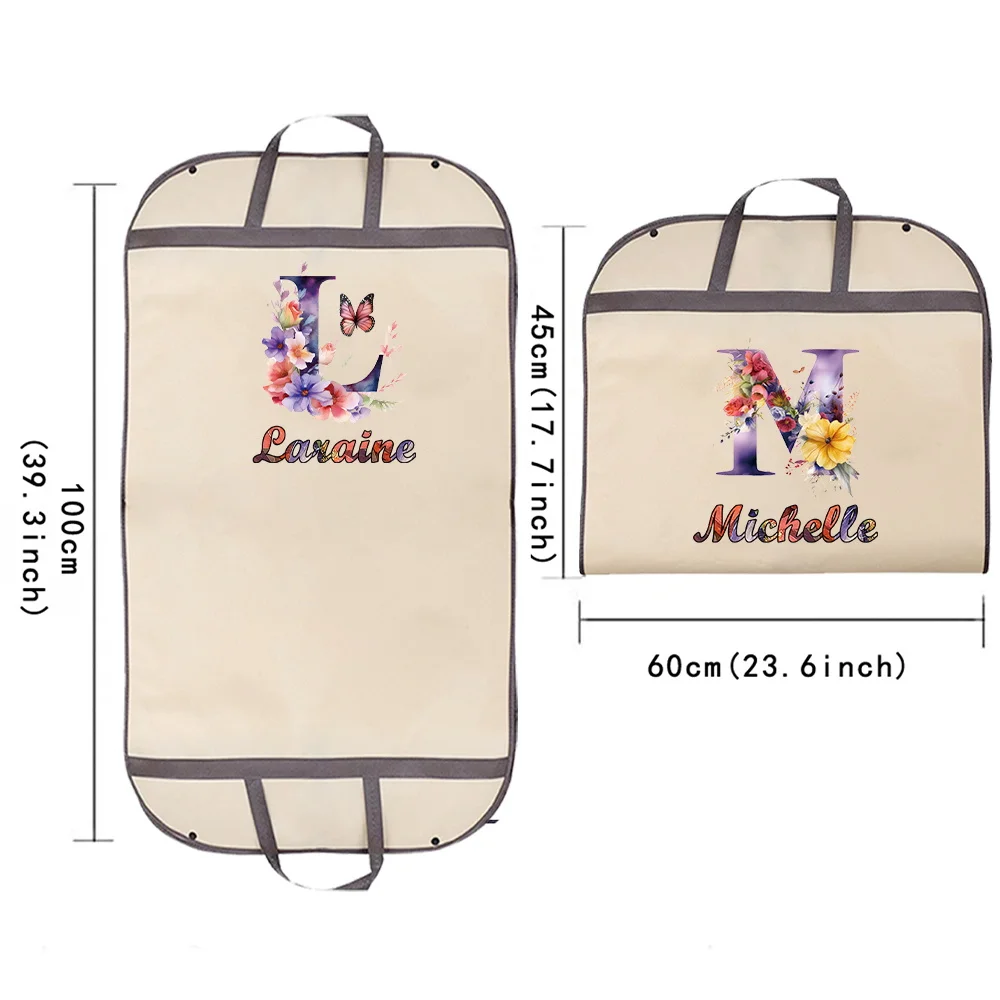 Personalized Customized Foldable Suit Evening Dress and Dust Cover Are Suitable for Travel and Storage.
