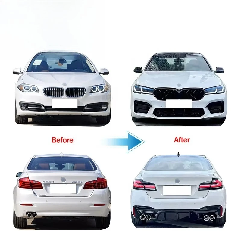 

Нет необходимости резать BM 5S серии F10 F18 к G30 G38 LCI M5, обновленный автомобильный комплект кузова, часть бампера, совместимая с моделями BMW 2010-2023 гг.