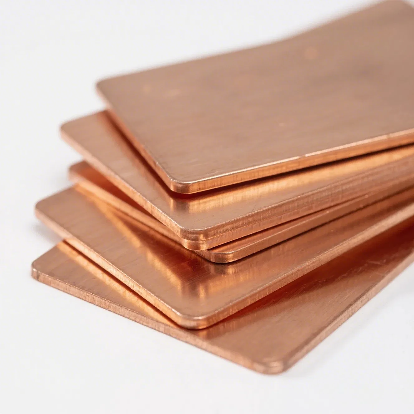1-4pcs Red Copper 0.5/0.8/1/1.2/1.5/2/2.5mm Thickness 99.9% Pure Copper Cu Metal Sheet Foil Plate Anti-corrosive