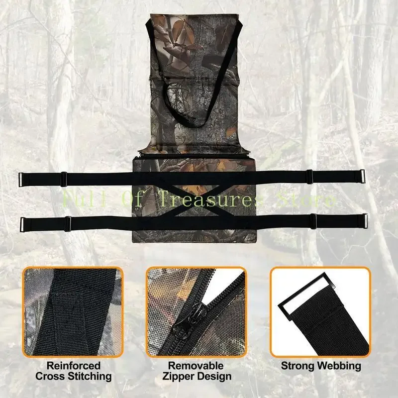 Outdoor camouflage seat cushion tree chair hunting without bracket