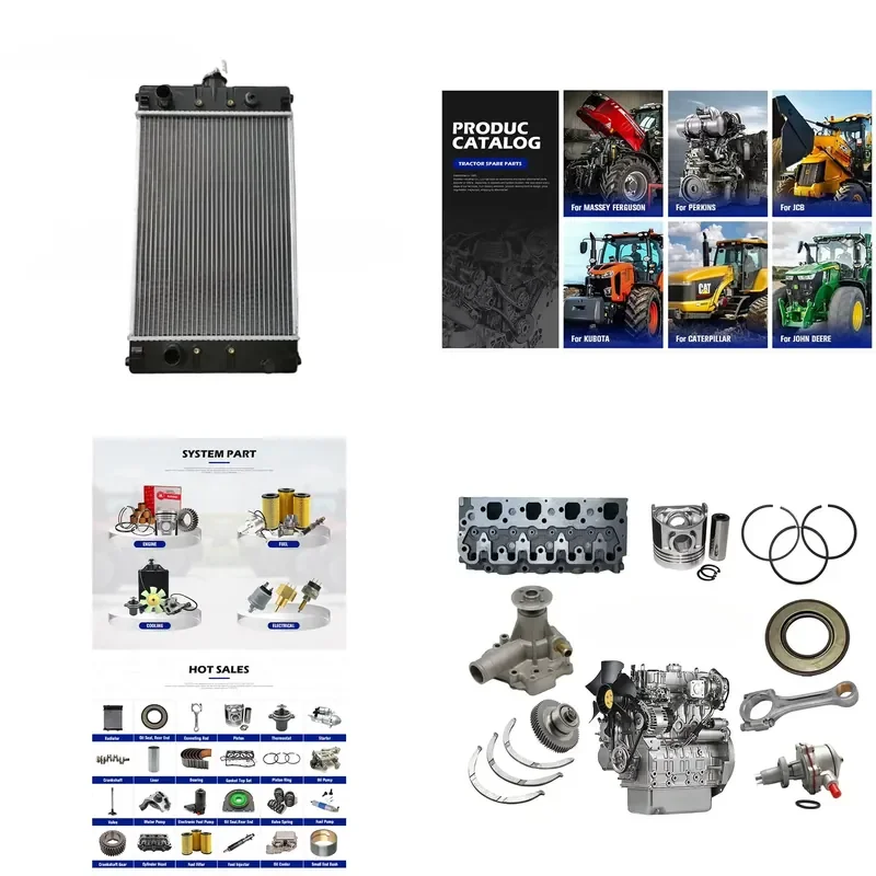 2026High Quality Generator Radiator for U45506580 TPN440 for 404