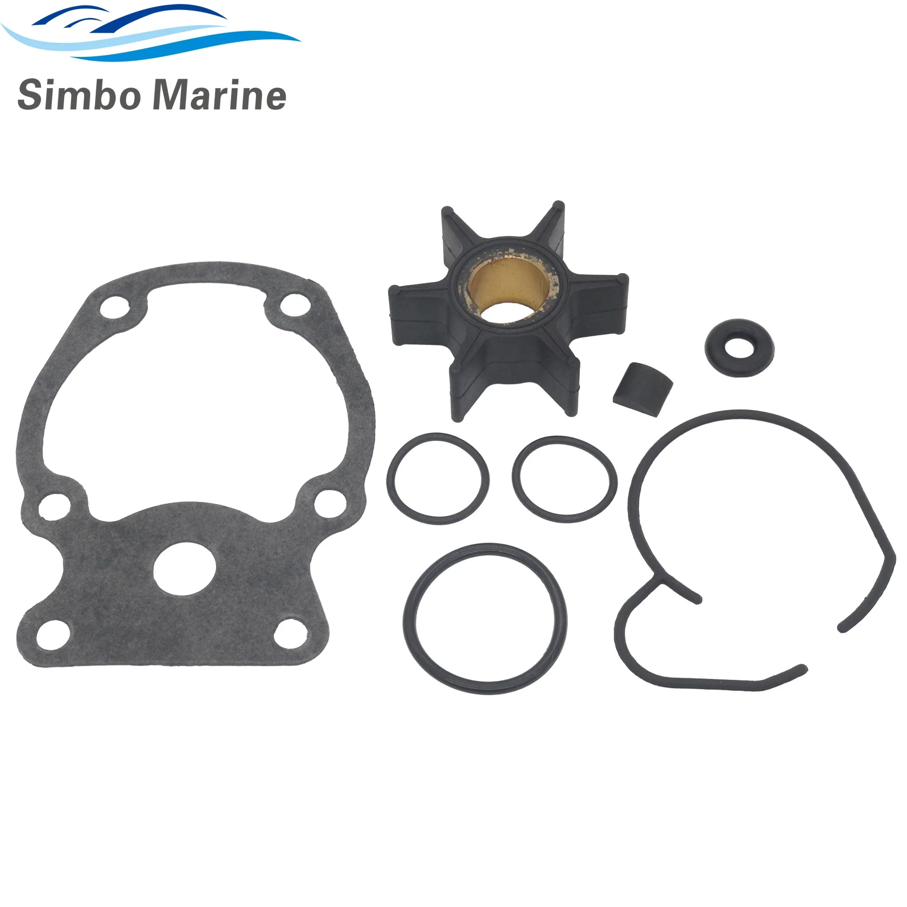 

Ремкомплект водяного насоса 0395289, совместимый с 2-тактными лодочными моторами Johnson Evinrude 20 л.с., 25 л.с., 30 л.с., 35 л.с., аналог 0395265, 777818