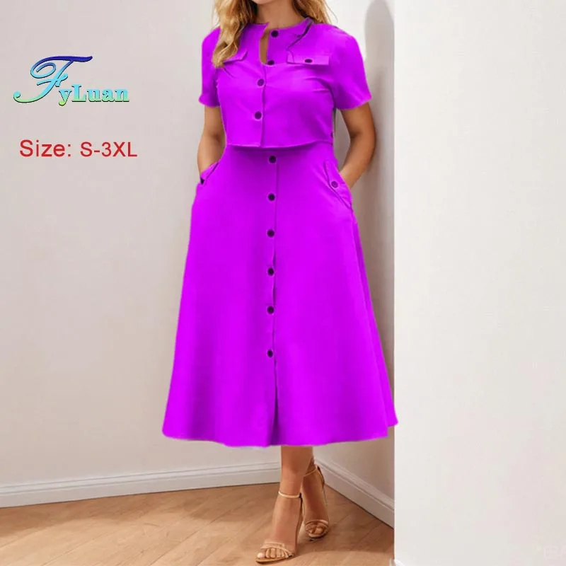 

Весенние комплекты женской одежды, темпераментная элегантная длинная юбка, однотонные повседневные короткие топы, однобортная модная юбка, комплекты из двух предметов