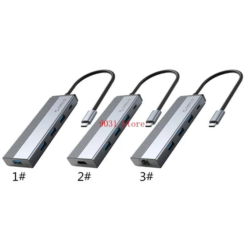 USB Hub 5 في 1 100W PD Dock Flitter مع سرعة عالية لنظام التشغيل ، لنظام #3