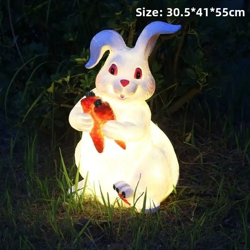 Animal lamp Outdoor waterproof rabbit lamp Landscape lamp