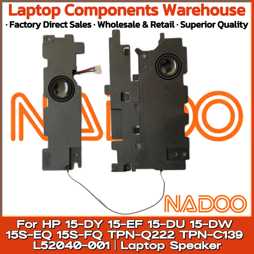 

New Original Laptop Notebook Speaker horn audio For HP 15-DY 15-EF 15-DU 15-DW 15S-EQ 15S-FQ TPN-Q222 TPN-C139 L52040-001