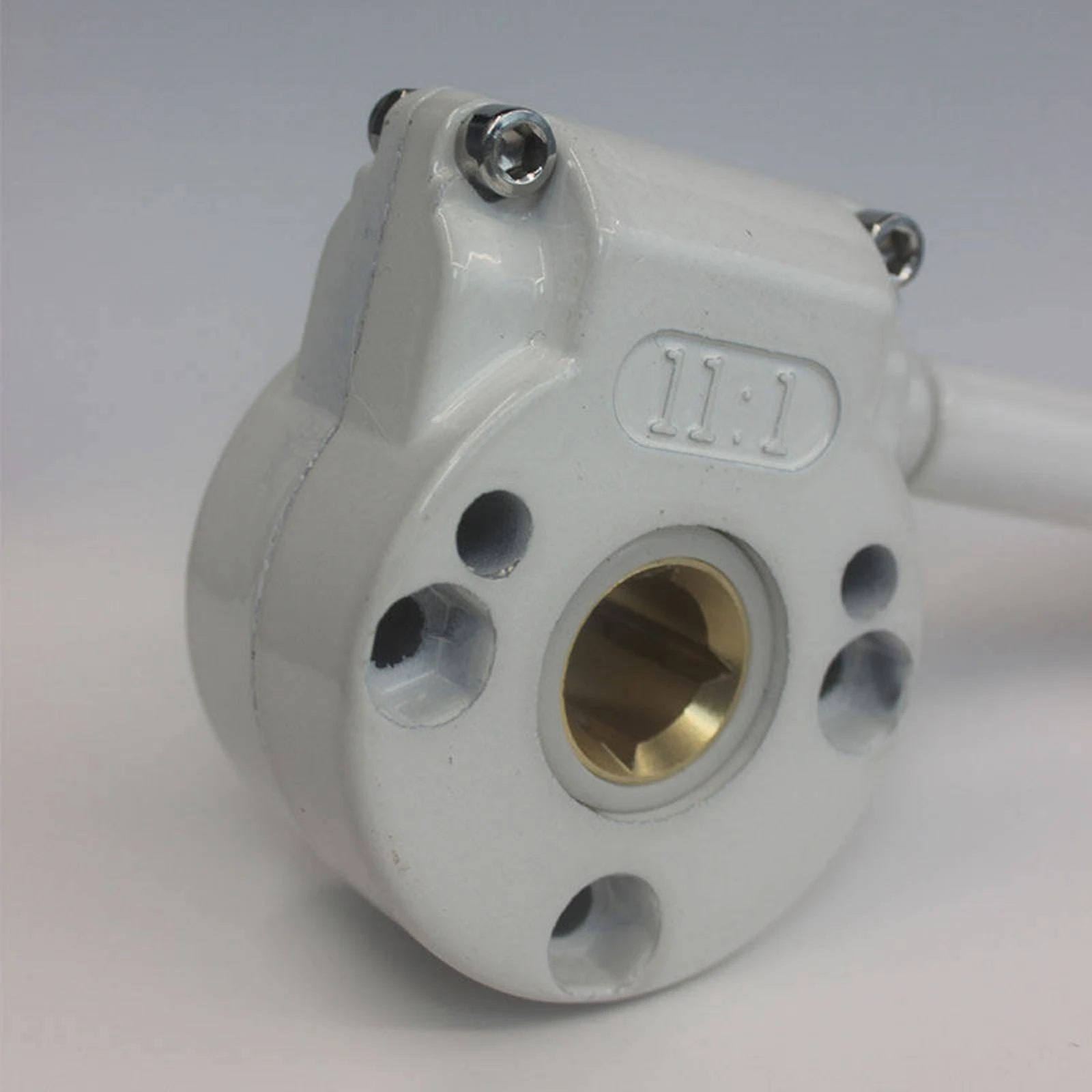 11:1 Awning Crank Gearbox Copper Center Heavy Duty Sunshade Crank Gearbox Manual Awning Gear Head Easy Installation