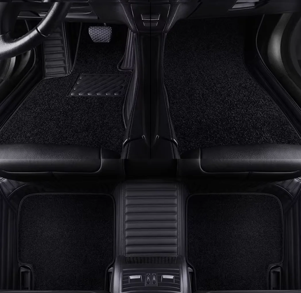 

Custom special car floor mats for BMW 5 Series G60 2024-2026 good quality durable Rugs double layers carpets