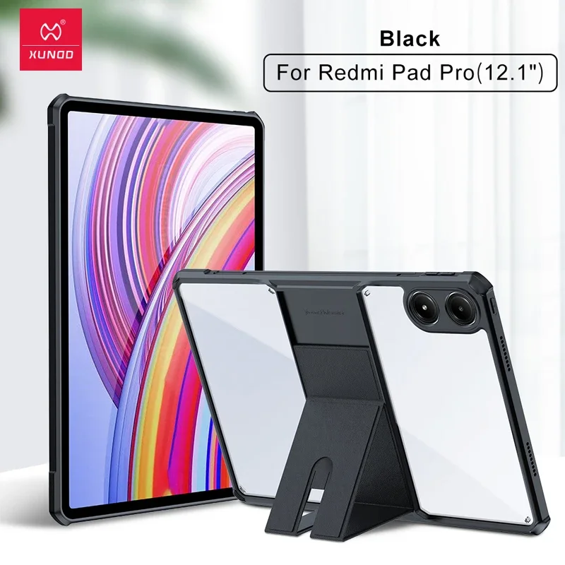 For Xiaomi Redmi Pad Pro 12.1 POCO Pad Tablet Case Xundd Luxury Airbags Holdheld Typing Mode Light Tablet Stand Cover