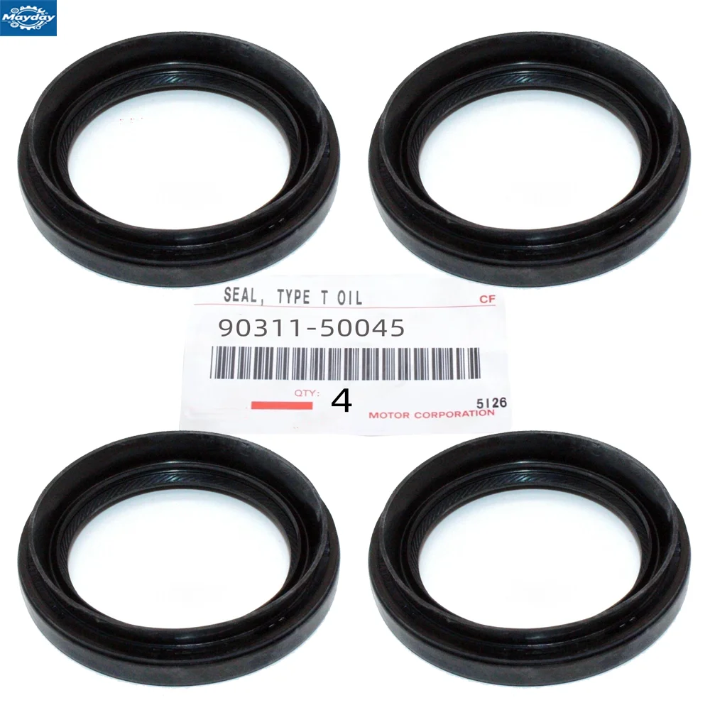 For 2007-2022 Toyot-a Lexu-s New Oil Seal OEM PART OEM 90311-50064 90311-50045 4 Pieces