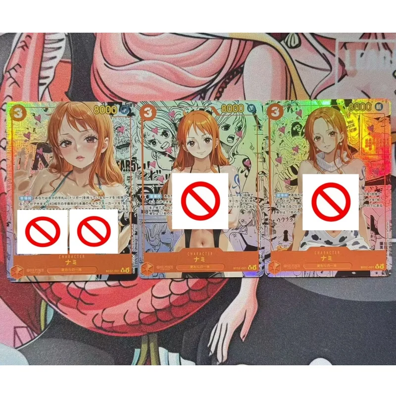 9 نماذج لتقوم بها بنفسك قطعة واحدة بيكيني للشاطئ سلسلة روبن بوا هانكوك ذاتية الصنع تنقش جمع بطاقة نامي لعبة بطاقة القراءة لعبة هدية