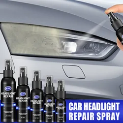 Car Headlight Restorative Liquid Repair Polish Removing Oxidation Dirt Portable Headlight Liquid For Auto light Restoration