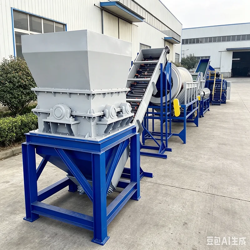 Dust Removal PET bottle washing recycling line Multi-stage Rinsing Waste Plastic Bottle Washing Recycling Line