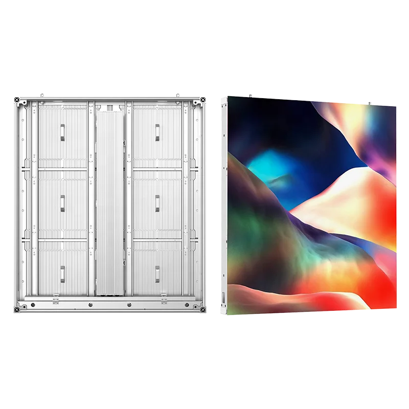 

High Quality P6.67 Full Color Outdoor LED Video Wall 1m*1m IP66 Waterproof Warranty 10000cd Brightness Advertising Display