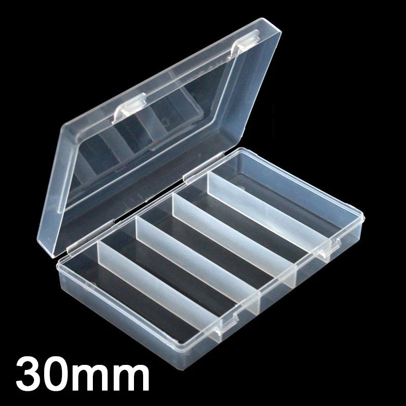 Clear Round Coin Cases Capsules Container Holder Storage Box Plastic Souvenir Coins Protector Collection Storage Case 30MM