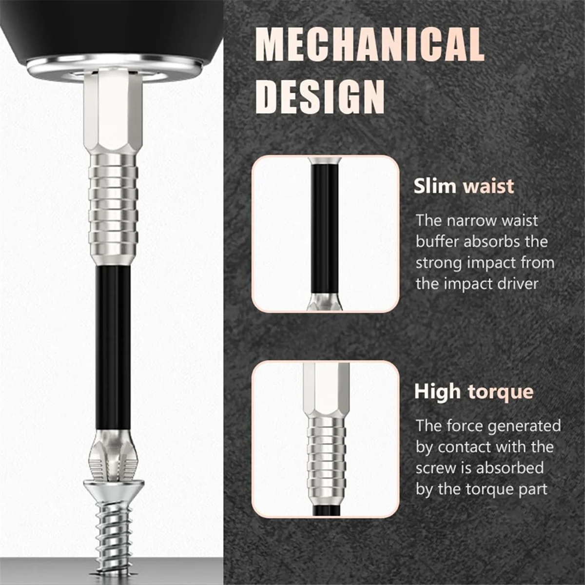 

A002 High Magnetic Screwdriver Drill Bit Set, Strong Magnetic Durability Screwdriver Drill Bit Set,Electric Screwdriver Set