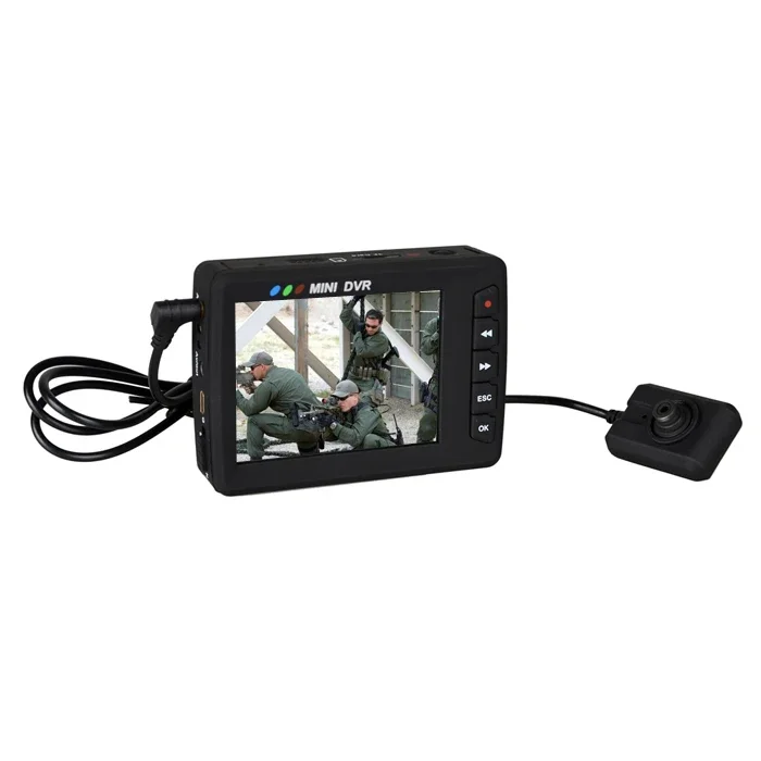 

2.7 Inch LCD Real-time Recording Remote Control Analog Security Body Worn Video Camera Body-Worn Design Clip Video Recorder