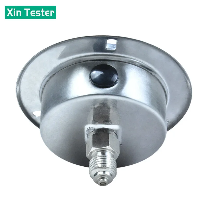 Xin Tester Anti-vibration Pressure Gauge Glycerol free 0-60Mpa Stainless Steel Air Oil Water Hydraulic Gauge Thread G1/4 YN60ZT