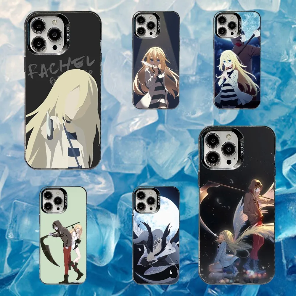 

Anime A-Angel of Death Phone Case For iPhone 16,15,14,13,12,11,Mini,Pro,SE,MAX White Matte Shockproof Cover