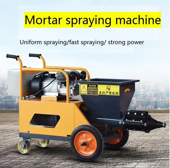 

Price Spray Machine Cement Gypsum Mortar Spraying Machine Mortar Spray Machinecement Plastering Factory Supply