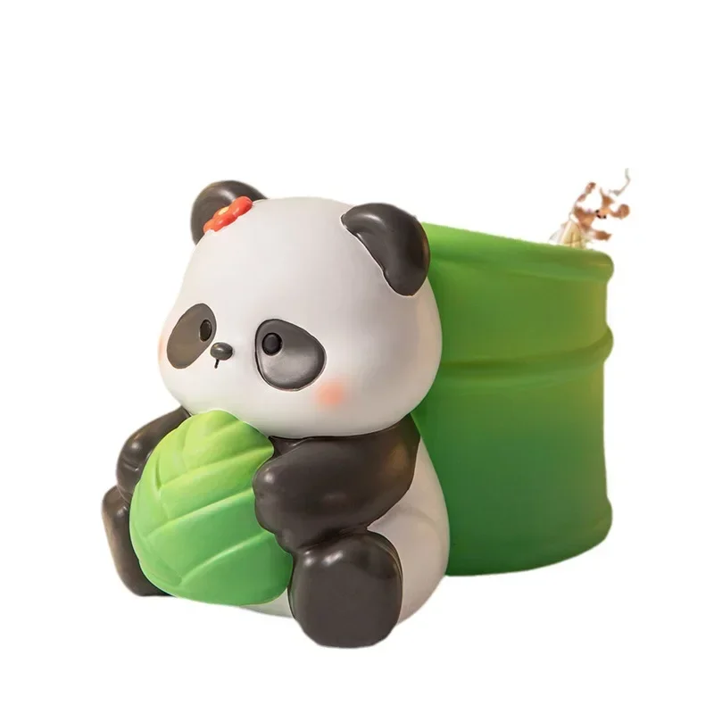 Creative Panda Pen Holder, Storage Decoration