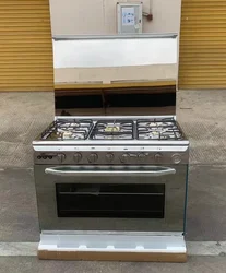 90x60 Free standing gas cooker Five head gas stove oven household integrated stove liquefied nature gas stove household