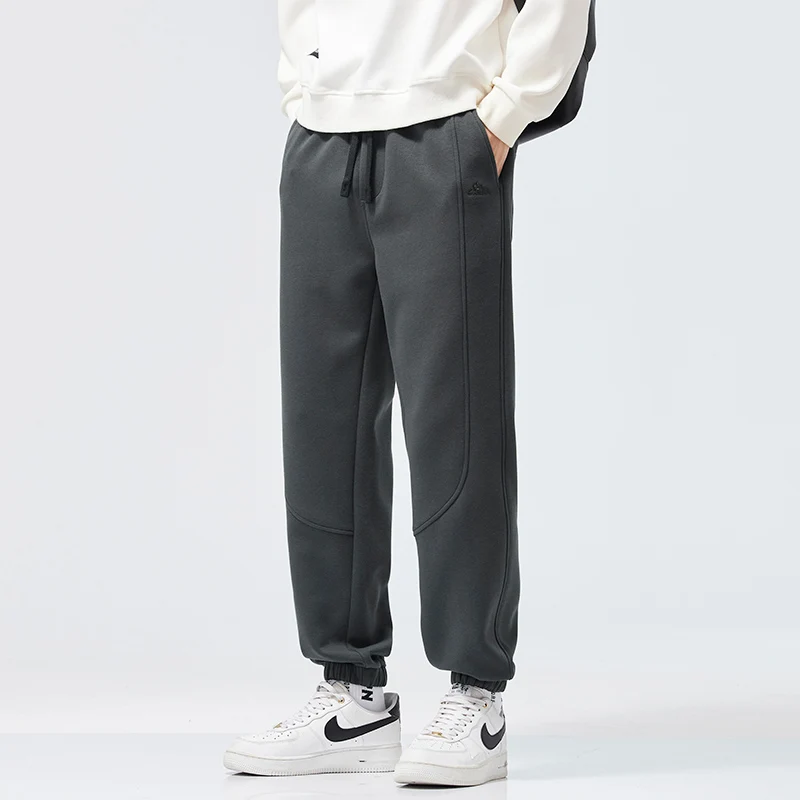 

Spring and autumn new style tapered casual sweatpants for men, American drawstring sports versatile long pants