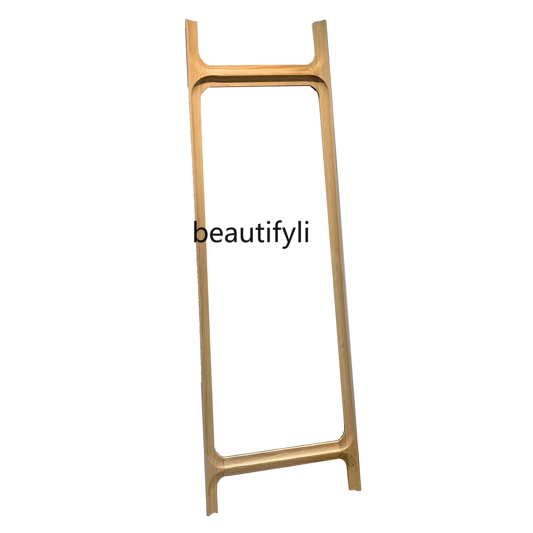 

Medieval light luxury clothing store full-body mirror European wall-mounted living room fitting mirror